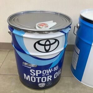 新トヨタ純正 エンジンオイル SP 0W-16 20L 08880-14403 送料込み