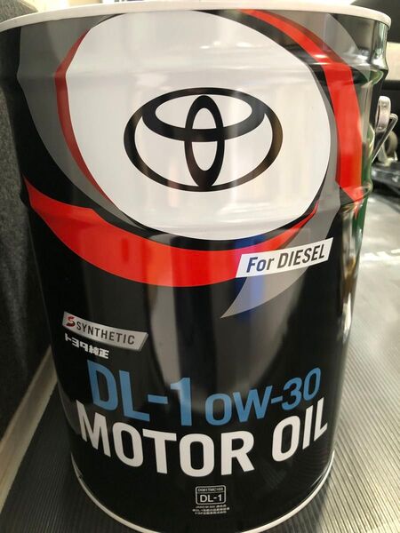 トヨタ純正 エンジンオイル DL1 0W-30 08883-03203 20L 送料込み