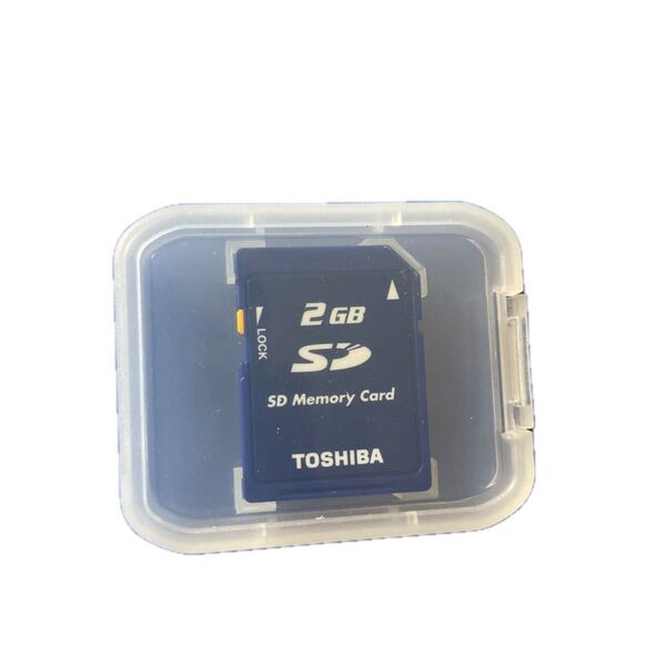 TOSHIBA SD Memory Card 2GB フォーマット済み