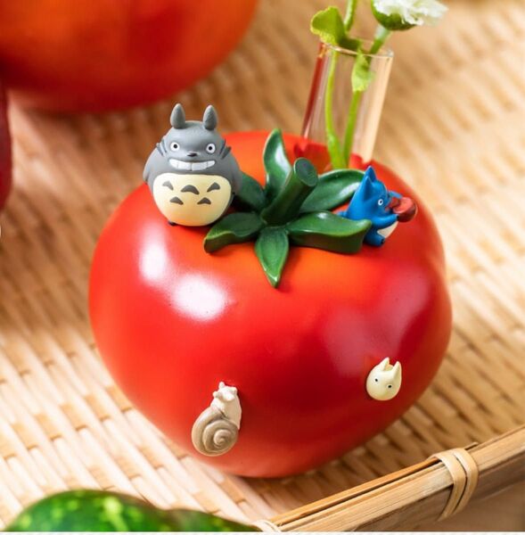 となりのトトロ おやさいの一輪挿し トマト ジブリ ghibli