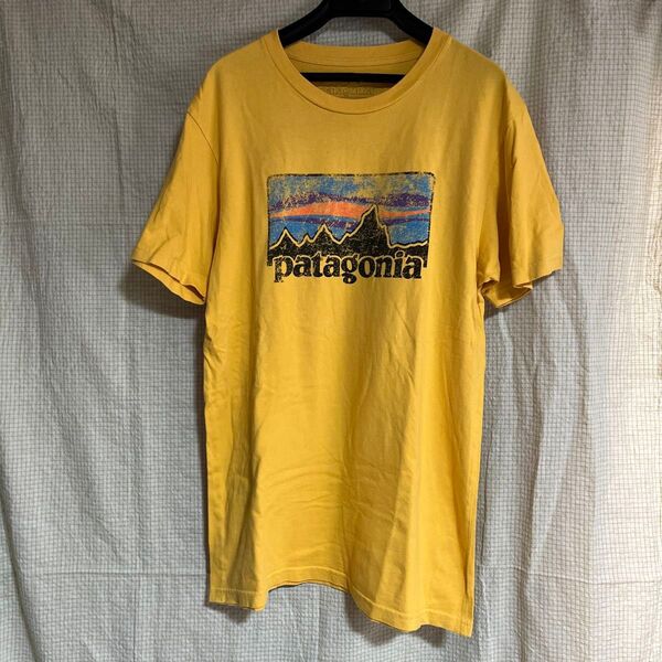 patagonia Tシャツ イエロー Mサイズ