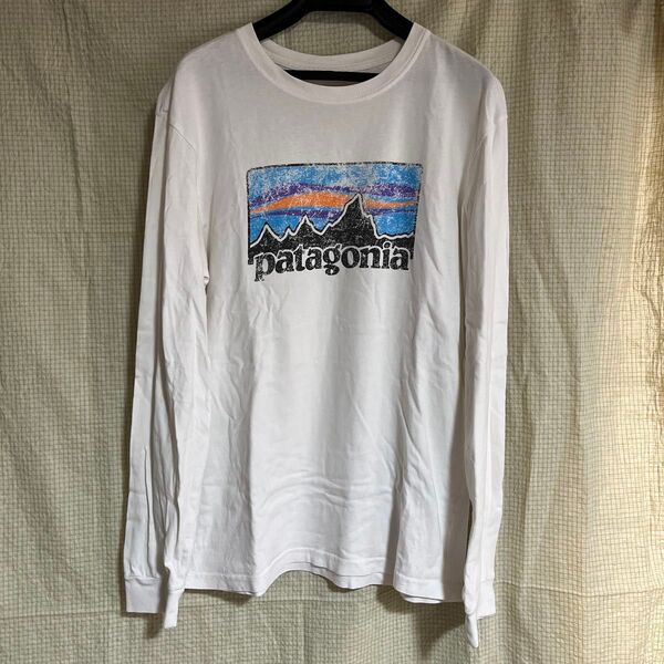 Patagonia ロンT 白