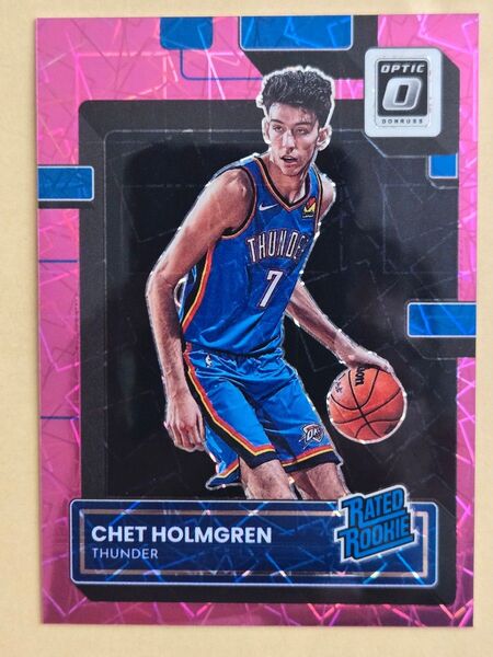 2022-23 OPTIC CHET HOLMGREN RC PINK VELOCITY PRIZM 79枚限定 Panini