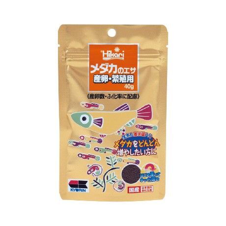 キョーリン メダカのエサ 産卵繁殖用 40g