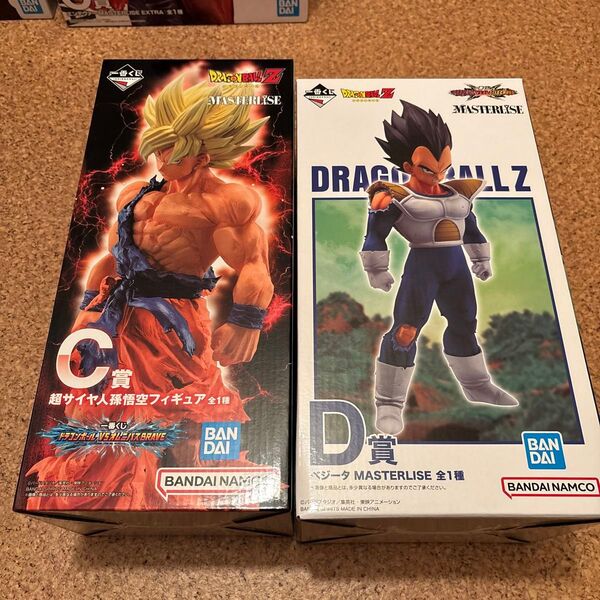 一番くじ ドラゴンボール VS オムニバスCROSS ベジータ 孫悟空 フィギュアまとめセット