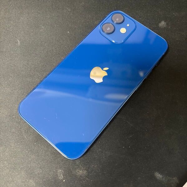 ④ iPhone 12 mini 64GB ブルー ソフトバンク SIMロック解除済み