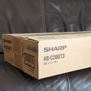 SHARP AQUOS 4B-C20GT3 ブルーレイ シャープ アクオス 2TB/3番組/4Kチューナー内蔵 新品