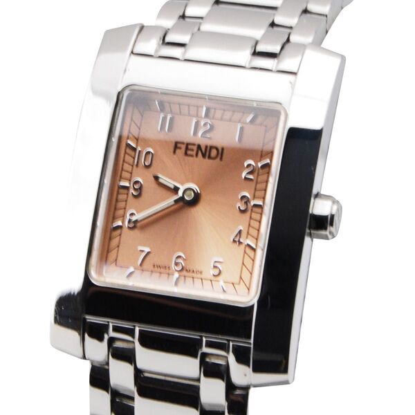 【美品】FENDI フェンディ 7000L 女性用 クオーツ腕時計 電池式 稼働品