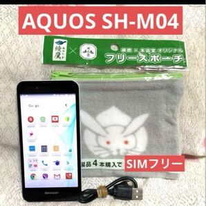 【送料込み】AQUOSスマホ(SH-M04)4G対応★SIMフリー