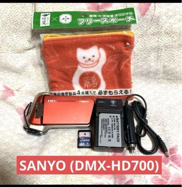 【送料込み】SANYO Xacti デジタルムービーカメラ(DMX-HD700)