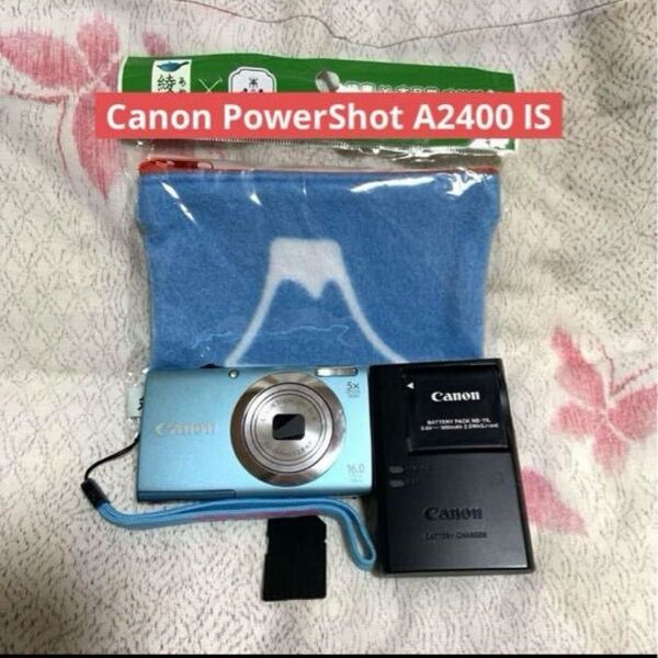 【送料込み】Canon デジカメ(PowerShot A2400 IS)★訳あり動作品