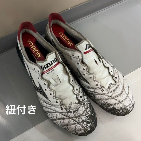 モレリア NEO 3 JAPAN ホワイト×ブラック ミズノ 26.5 サッカー スパイク