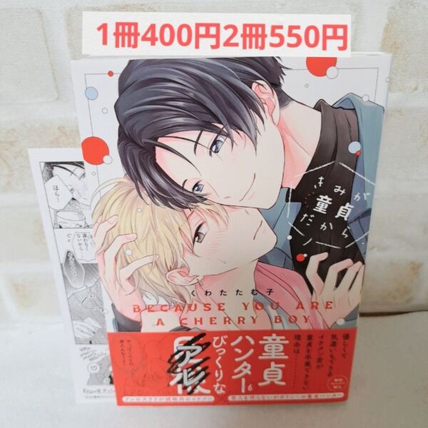 くわたたむ子きみが童貞だから商業BLボーイズラブ漫画コミック