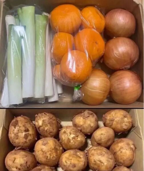 限定特売♪ 大盛りお買い得4種野菜果物セット