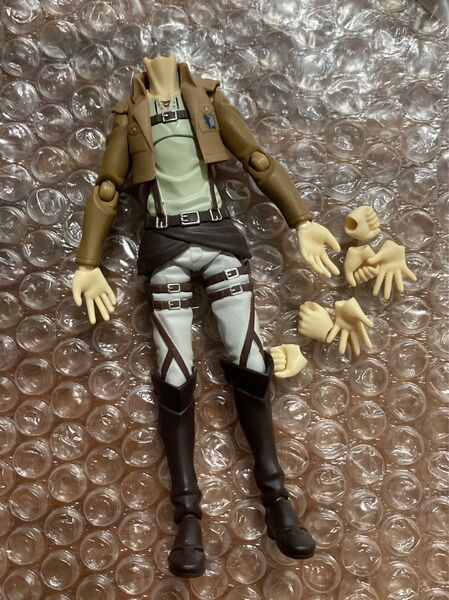 ※ボディ figma フィギュア ジャンク リボルテック ピコニーモ などに エレン・イェーガー 進撃の巨人 パーツ 調査兵団