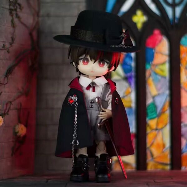 ヴァンパイア 5点セット オビツ11 ねんどろいど どーる ピコニーモP シャツ パンツ 帽子 1/12 ドール 人形 服 吸血鬼
