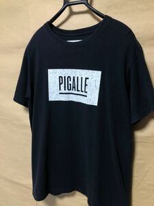 PIGALLE Tシャツ M フランス製 黒