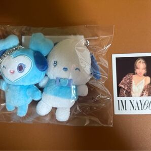 TWICE サンリオコラボ ナブリー ポチャッコ バッグチャーム ぬいぐるみ IM NAYON 特典カード