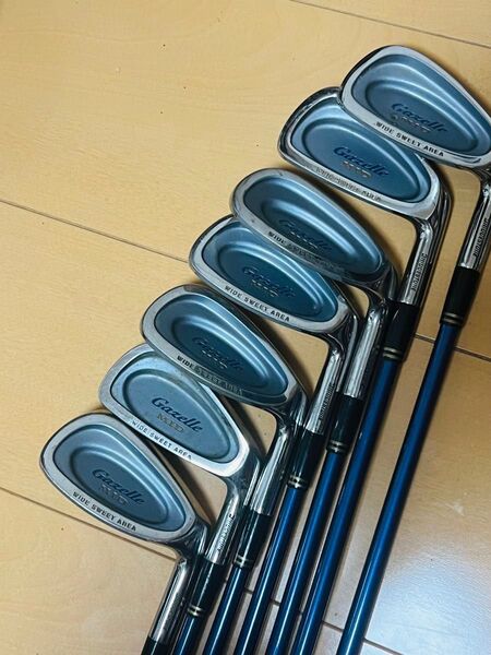 BRIDGESTONE gazelle ゴルフクラブ7本