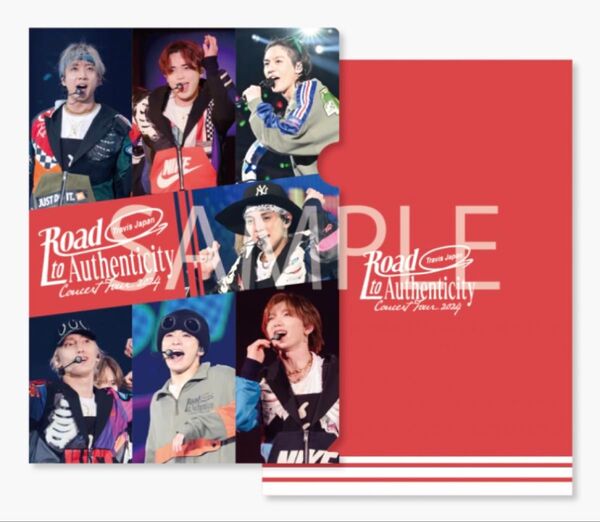 Travis Japan Road to Authenticity 完全生産限定盤 クリアファイル(B5)
