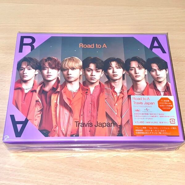 Travis Japan 1st ALBUM "Road to A FC" 限定盤 ファンクラブ限定盤