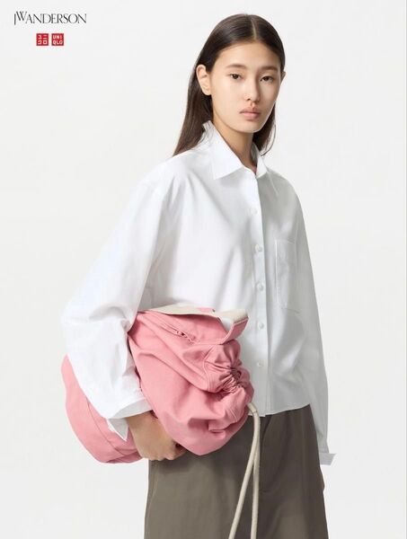 ユニクロ UNIQLO × JW ANDERSON オックスフォードシャツ 白 ホワイト