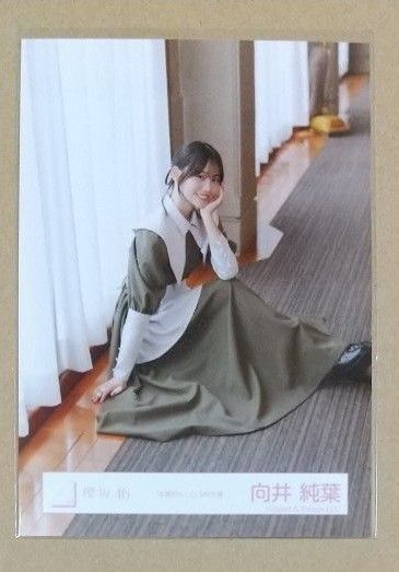 向井純葉 櫻坂46 生写真 「本質的なこと」MV衣装(座り)