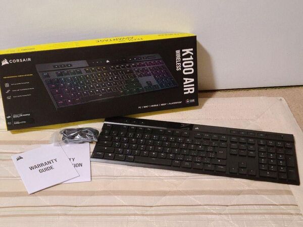 【ジャンク品】CORSAIR K100 AIR ワイヤレスキーボード(値下げ可)