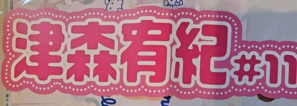 ピンクフルデー 推し活ネームボード 福岡ソフトバンクホークス 津森選手