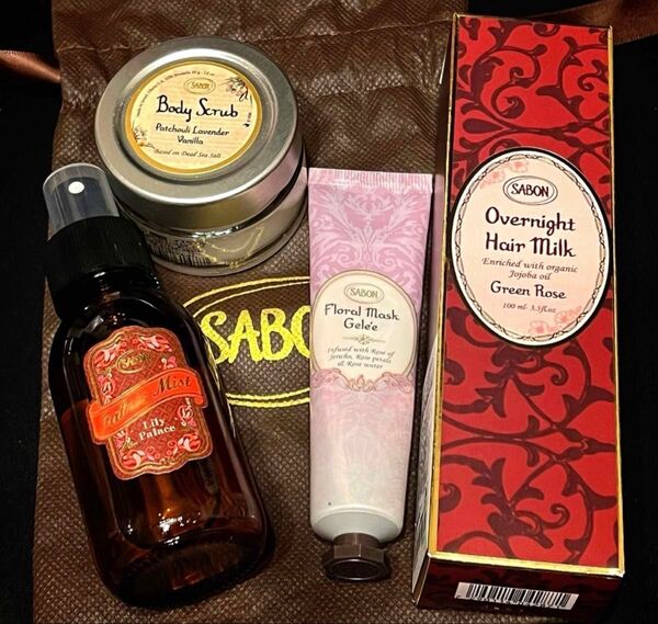 SABON ヘアミルク ジュレマスク ファブリックミスト ボディスクラブ サボン