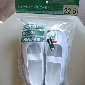 引っ越しのためしばらくお休みします 上靴 22.5cm 新品未使用