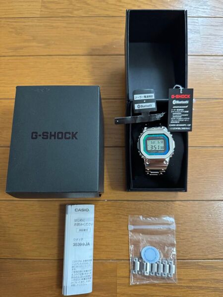G-SHOCK GMW-B5000PC-1JF Gショック 腕時計 極美品 CASIO カシオ フルメタル 電波ソーラー