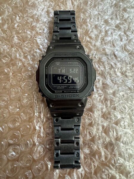 G-SHOCK GMW-B5000V-1JR エイジド加工 Gショック 腕時計 ジーショック ブラック タフソーラー カシオ