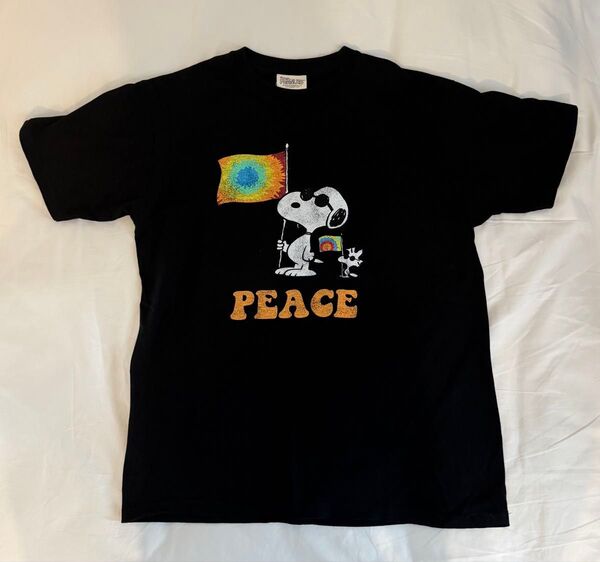 フジロック Fuji Rock 半袖Tシャツ Lサイズ ブラック 黒 スヌーピー 完売 人気 レア 貴重 ユニセックス