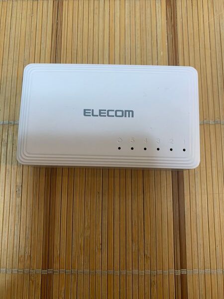 ELECOM スイッチングハブ EHC-G05PA2-W