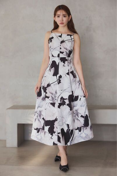 HER LIP TO Las Flores Cami Dress