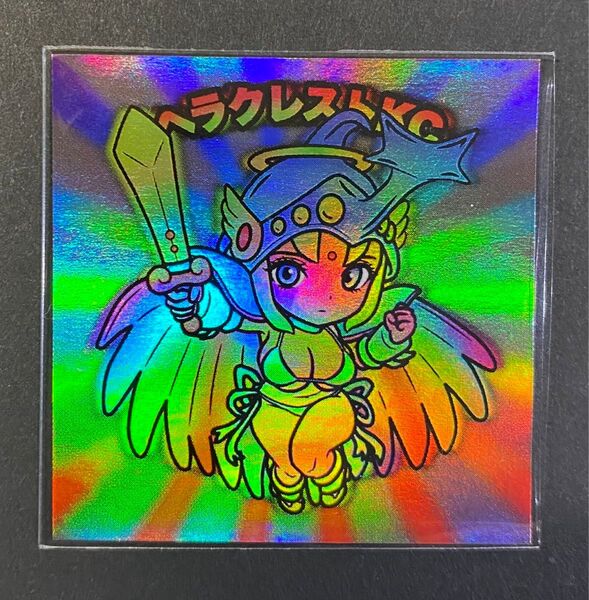 KC.CALAN レジェンドオマージュシリーズ『ヘラクレストKC 擬似ホログラム』まんだらけ シール横丁 BOOTH 自作シール