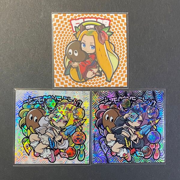 DEPAYSE-CHAN×Penny's chocolate【デペニーズちゃん 白/黒プリズム・非売品アートタック】自作シール