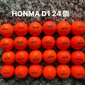 HONMAD1ロストボール24球 オレンジ色