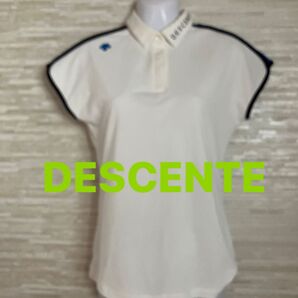 DESCENTE ゴルフウエア ポロシャツ レディース M