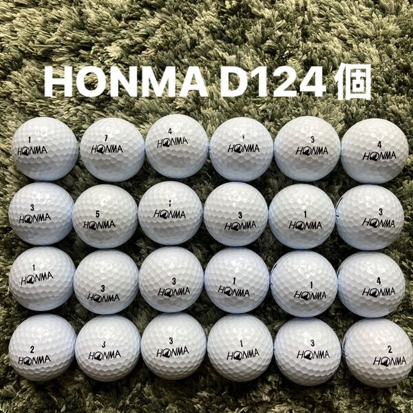 HONMA D1 24個 白色 ロストボール