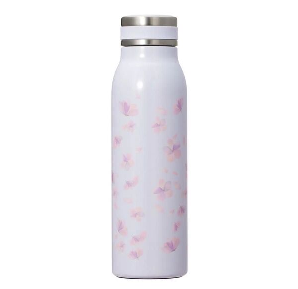 スターバックス ステンレスボトル SAKURA 2025 ステンレスボトル ブルー 444ml スタバ ステンレスボトル 新品