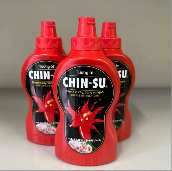 ベトナム産ホットチリソース CHIN-SU 520g×3本