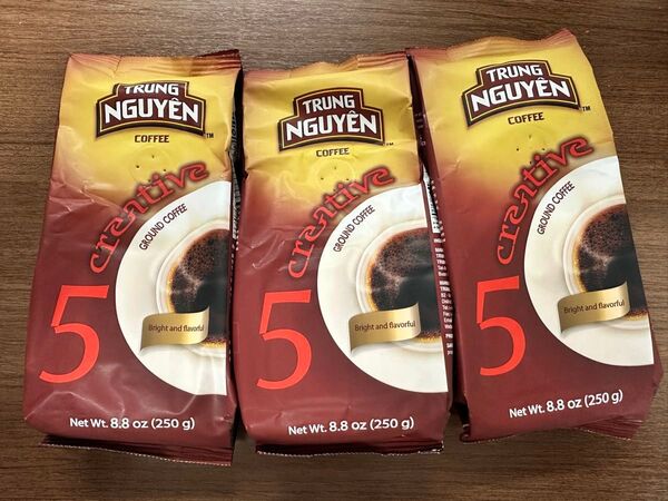 TRUNG NGUYEN SANG TAO5 ベトナムコーヒー 3個セット