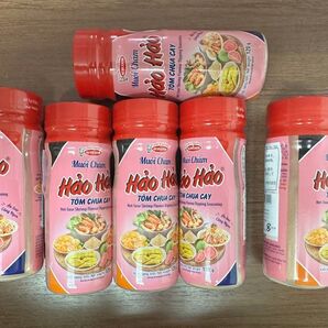 ハオハオ辛い酸っぱい塩 ベトナム 調味料 (120g ×6本)