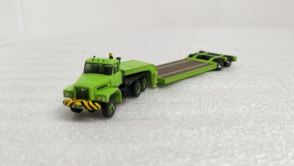 トミーテック 1/150 トレーラーコレクション 4弾 重トレーラー 三菱ふそう W280 ボンネット