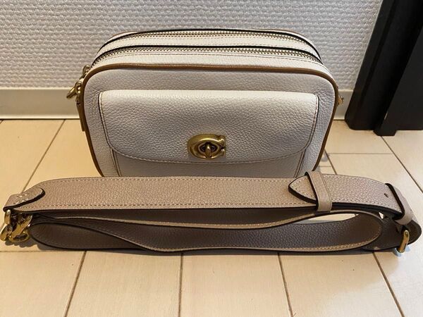 コーチ COACH ショルダーバッグ C0695 ホワイト