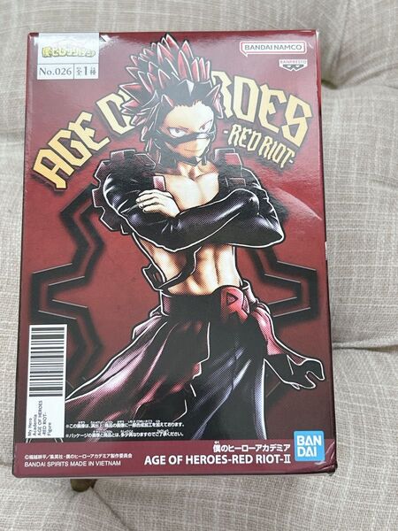僕のヒーローアカデミア フィギュア 切島鋭児郎 RED AGE HEROES ヒロアカ