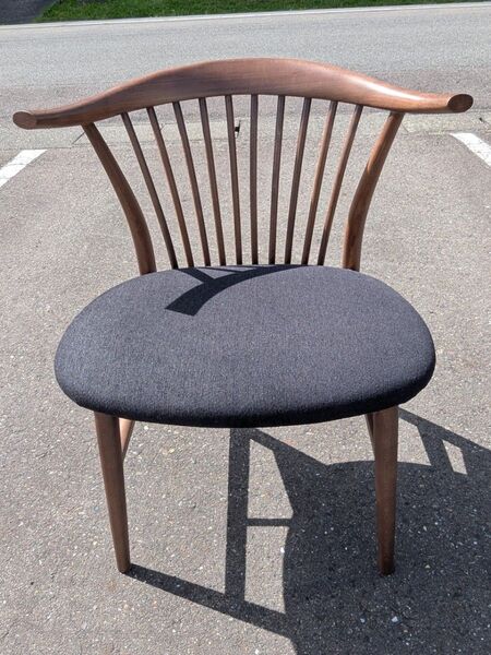 美品■HIDA 飛騨産業■Standard コレクション ウォールナット チェア ダイニングチェア 木製