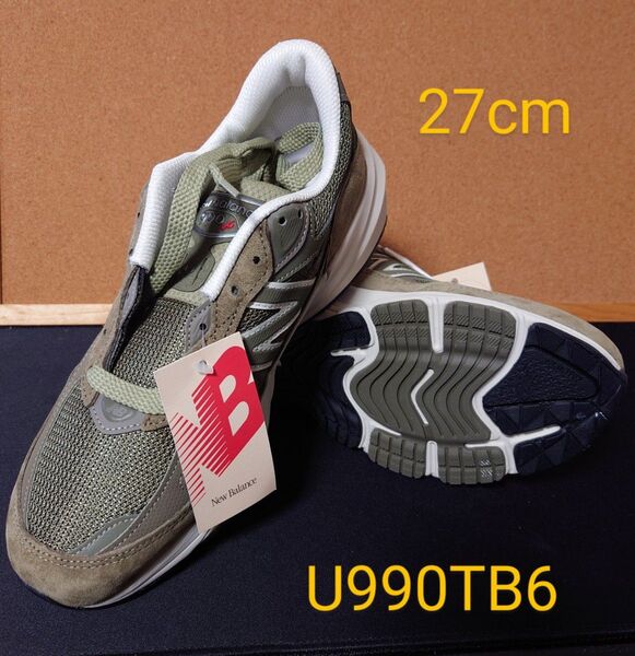 ニューバランス 990V6 U990TB6 27cm NewBalance